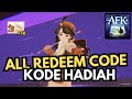 ALL REDEEM CODE GRATIS - AFK JOURNEY