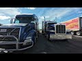 trucking to chicago in peterbilt 389 pride and class glider