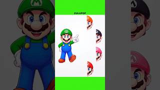 The Super Mario Galaxy Movie Paper Rope Color Correcting Colors Game Easy Paper Crafts #supermario