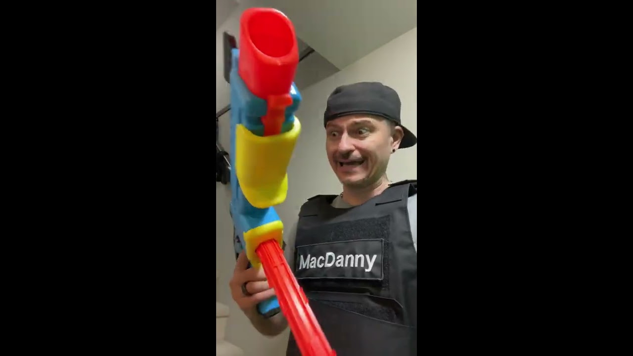 Most Accurate NERF Challenge | MacDannyGun #shorts - YouTube