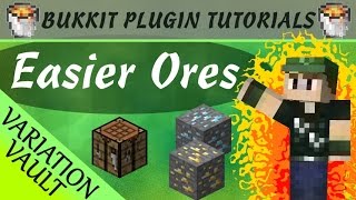 Easier Ores | Crafting for ore blocks | Minecraft Bukkit Plugin