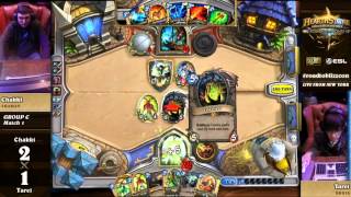 Hearthstone World Championship 2014 Americas Qualifier - Groupstage - Chakki vs Tarei