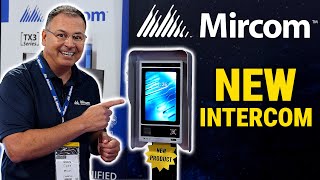 Demo: NEW Mircom TX3-T10 Touchscreen Video Intercom System at Security Canada 2025