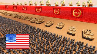 Modern US ARMY Beach Defense VS 7,000,000 ROMAN ARMY! - UEBS 2: Ultimate Epic Battle Simulator 2