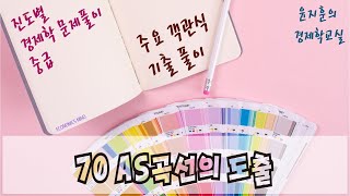 [윤지훈 문풀강의 중급 기출해설 070] AS곡선의 도출