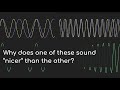 Why do we perceive some pairs of notes as pleasing and others as harsh? (Understanding FM #3.5)