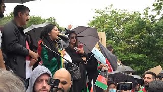 Manifestation anti-talibans à Londres : ils se mobilisent pour soutenir les Afghans