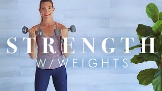 Weight Training Workout for Seniors & Beginners // Compound Exercises for Strength