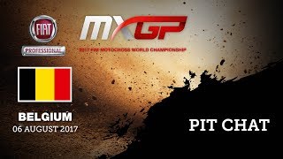 FIAT Professional MXGP of Belgium 2017 Pit Chat with Max Anstie