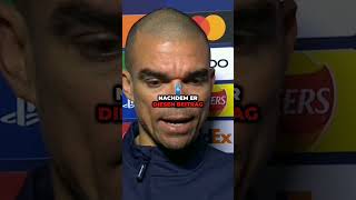 Sind Pepe‘s Vorstellungen die WM 2026 zu gewinnen, realistisch? 🥶💬 #fußball #pepe #ronaldo
