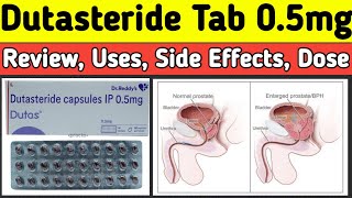 Dutasteride tablets 0.5 mg in hindi - Review Dutas 0.5 mg - Uses, Side Effects, Dose, how to use