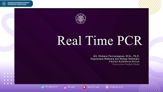 Real Time PCR untuk Melihat Ekspresi Gen