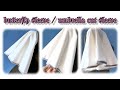 Membuat Lengan Kupu-kupu/Lengan Umbrella cutting lingkar || How to sew butterfly sleeve