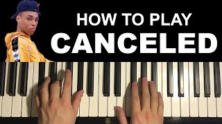 Larray - Canceled (Piano Tutorial Lesson)