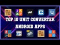 Top 10 Unit Converter Android App | Review