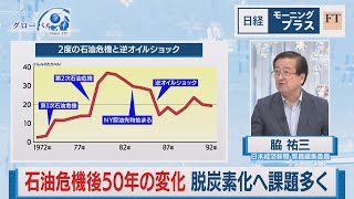 石油危機後50年の変化　脱炭素化へ課題多く【日経モープラFT】（2023年9月19日）