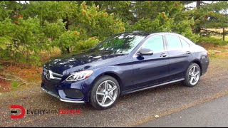 Here's the 2015 Mercedes-Benz C400 on Everyman Driver