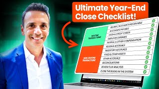 Year-End Accounting Close Checklist (free template)