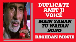 Main Yahan Tu Wahan - Amitabh Bachchan Hit Song