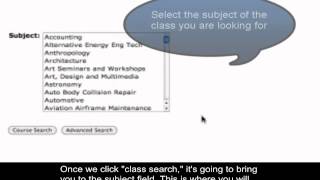Registering for Classes LCC