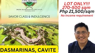 ORCHARD GOLF \u0026 COUNTRY CLUB | Dasmariñas, Cavite | Lot only | 270- 500sqm available | Php 21,500/sqm