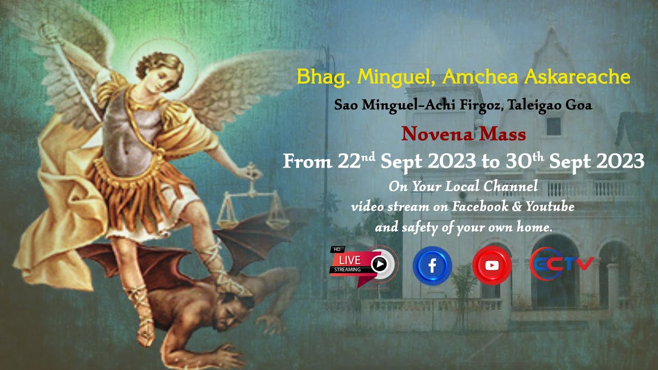 NOVENA MASS || DAY 2 || ST. MICHAEL THE ARCHANGEL || LIVE || TALEIGAO ...