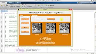 Matlab Code for Image Fusion Using Averaging, Maximum, Minimum and PCA techniques