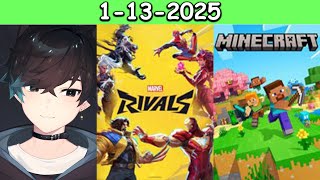 GAMING DAY (Marvel Rivals, Minecraft Cobblemon)