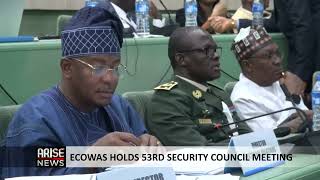 ECOWAS HOLDS 53RD SECURITY COUNCIL MEETING