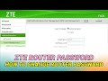 ZTE Router Password Change | How to Change ZTE Router Username and Password