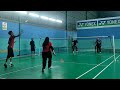 Badminton Friendly Match - (Maksak KL) Shahida / Razif Latif Vs (Sniper) FarahLia / Raja Haqimmi