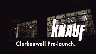 Knauf Clerkenwell pre-launch event