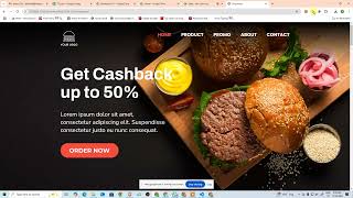 Burger Template Responsive Completed 14.11.24 | Design Drift Studio