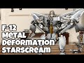 [ENG SUB] Metal Deformation F-12 Starscream Unboxing & Review