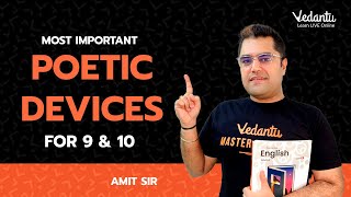 Poetic Devices | English | Amit Sir | Vedantu 9&10