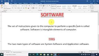 what is software | software KYA HAI