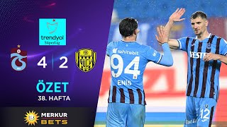 Merkur-Sports | Trabzonspor (4-2) MKE Ankaragücü - Highlights/Özet | Trendyol Sü