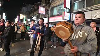 滬尾真君會小法團於淡水北投鎮天宮恭迎北投慈后宮恭迎天上聖母遶境紅壇-定點接駕VS竹南保壽堂聯合小法團