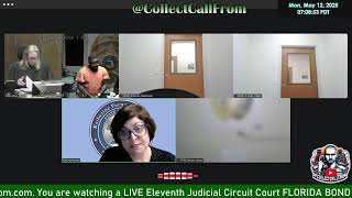 *Eleventh Judicial Circuit Court FLORIDA BOND HEARING 05/12/2025 6:00am PST
