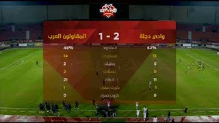 ملخص مباراة وادي دجلة والمقاولون العرب 2- 1 الدور الأول | الدوري المصري الممتاز موسم 2020–21