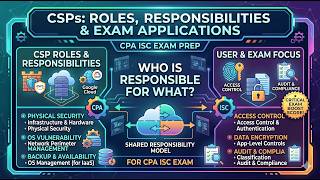 Cloud Service Providers CSPs Roles, Responsibilities, and Exam Applications | CPA ISC