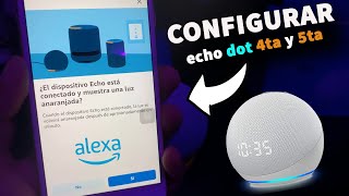 Configurar e Instalar Alexa Echo Dot 5 y 4ta Generación/ Amazon Echo 📢