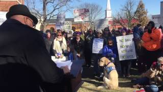 Muslim Ban Protest in Warrenton, Virginia