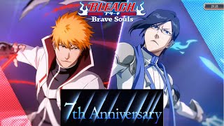 【Brave Souls】7周年角色PV登场！！黑崎一护 石田雨龙—— 死神游戏——bleach