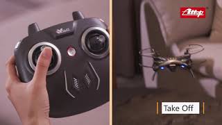 ATTOP W10 Drone with Camera 1080P HD