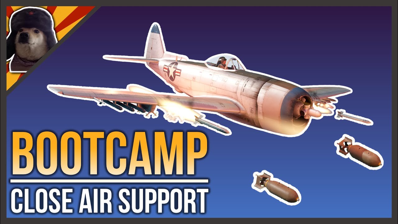 Close Air Support Bootcamp War Thunder Cas Guide Youtube