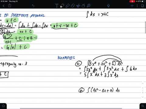 Integration Concepts And Basic Integration Techniques - YouTube