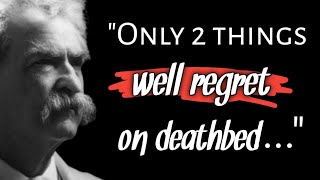 25 Famous Quotes from MARK TWAIN that are Worth Listening To! | life Changing Motivational Quotes|