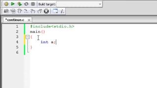 C Programming Tutorial - 41: The Continue Statement