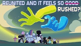 Reunited: Good, but Rushed – Steven Universe S5E23+24 Review